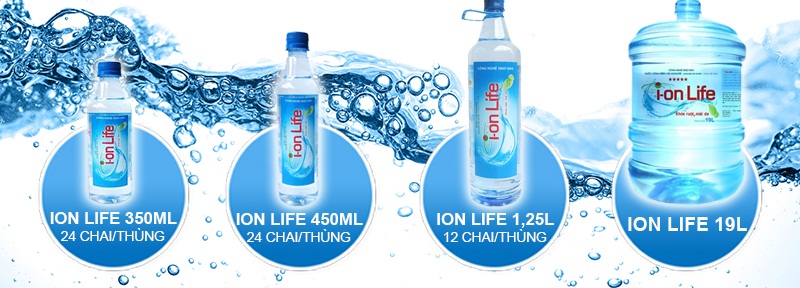 Nước uống ion life quận 9